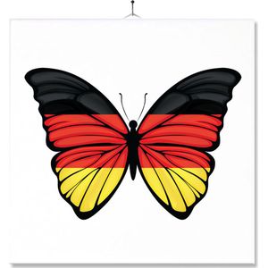 Tegel Met Opdruk | Vlinder | Vlag | Duitsland