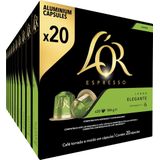 L'OR Lungo Elegante Koffiecups - Intensiteit 6/12 - 10 x 20 capsules