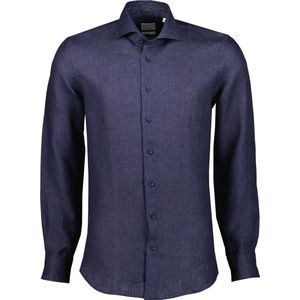Jac Hensen Premium Overhemd - Slim Fit -blauw - S
