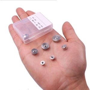 6 Stks Ronde Hout Pin Locators 4-12mm Deuvel Pins Center Point Set Craft Klem Staal Gereedschap