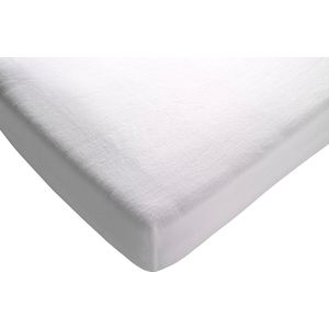 Polydaun - molton hoeslaken - topmatras - topper matras - 180x220 cm - wit