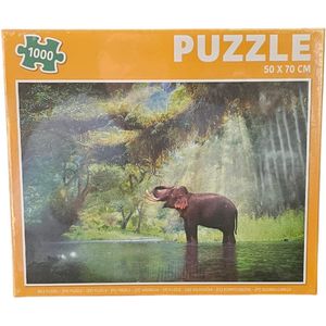 Grafix - Puzzel - Volwassenen - Beer Puzzel - Kinderen - 1000 stukken - Puzzel 1000 stukjes volwassenen - Legpuzzel