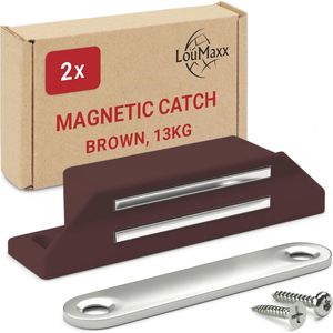 Extra sterke Magneetsluiting voor Deuren en Meubels - Set van 2 - Houdkracht tot 13 kg