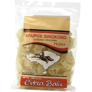 Citea Bali Cassave Crackers (rauw) 250 g