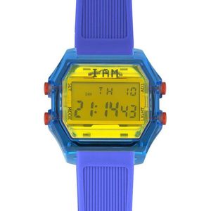 I AM THE WATCH - Horloge - 44mm - Blauw/geel - IAM-KIT26