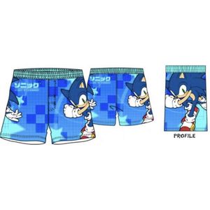 Sonic zwemshort - blauw - maat 104 / 4 jaar