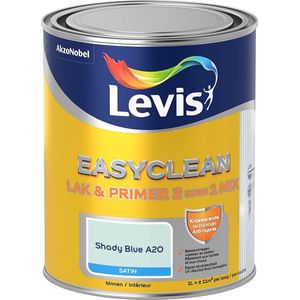 Levis EasyClean Lak & Primer 2-In-1 Mix - Shady Blue A20 - 1 L
