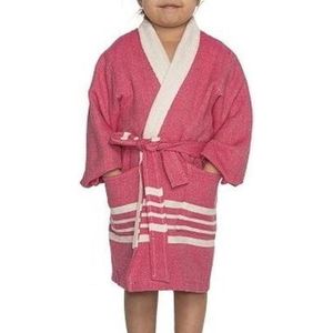 Hamam Kinderbadjas Fuchsia