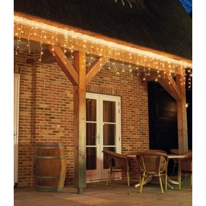 IJspegelverlichting 360 LED - Warm Wit - Kerstverlichting - 7.10 meter verlichting - in & outdoor - Kerst