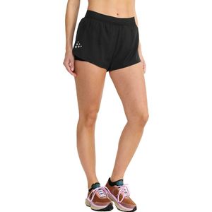 Craft Pro Hypervent Splits Shorts 2 - Sportbroek - Zwart - Dames