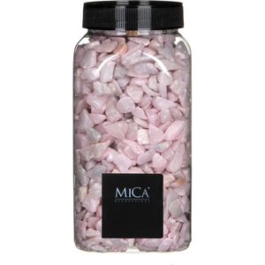 Roze Decoratie Steentjes 650ml - Mica Decorations