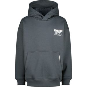 Vingino Basic-hoody Jongens Trui - Maat 176 - Dark stone