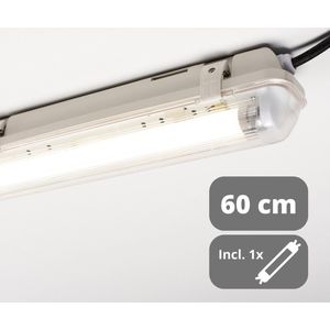 EasyFix LED TL Verlichting set 60 cm - dubbel armatuur incl. 2 LED buizen - 4000K - IP65