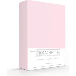 Hoogwaardige Katoen Laken Eenpersoons Roze | 150x250 | Zacht Voor De Huid | Fijn Geweven