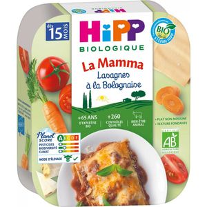 HiPP La Mamma Lasagne Bolognese van 15 Maanden Biologisch 250 g