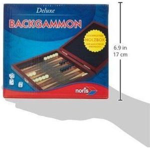 Noris Deluxe Backgammon (Duits, Frans, Italiaans, Engels)