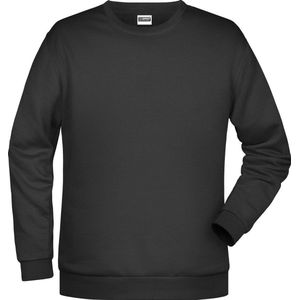James And Nicholson Heren Basis Sweatshirt (Zwart)
