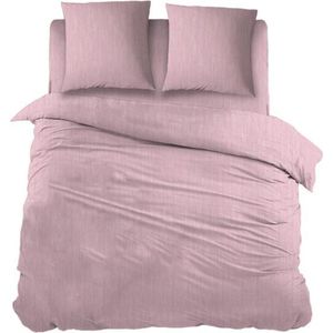 Snoozing Brigitte - Dekbedovertrek - Tweepersoons - 200x200/220 cm + 2 kussenslopen 60x70 cm - Pink