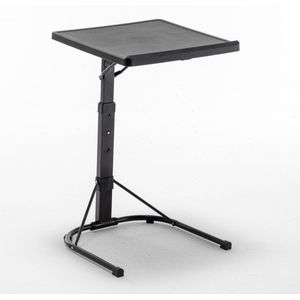 Livista® Laptoptafel - Bijzettafel Laptop - Inklapbare tafel - Zwart - Opvouwbaar