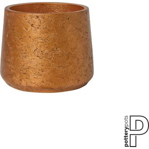 Pottery Pots Bloempot Patt Metalic Copper-Koper D 20 cm H 16 cm