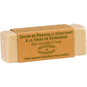 Vlekverwijderaar - Savon de Marseille Détachant à la terre de Sommières - 100 gram - Natuurlijke vlekzeep