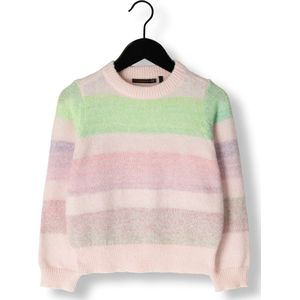 Nono Kemmy Gradient Striped Knited Sweater Truien & Vesten Meisjes - Sweater - Hoodie - Vest- Multi - Maat 134/140