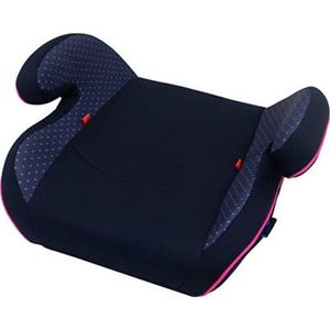 Autostoel groep 2 3 - Autostoeltje voor kinderen - Vanaf ca. 3,5-12 jaar, 15-36 kg, Zwart/Roze