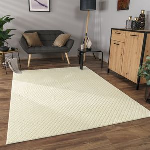 Paco Home Vloerkleed Woonkamer Laagpolig Patroon Scandinavisch Boho 3D 200x280 cm