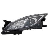 Mazda 6, 2008 - 2013 - koplamp, H9+H11, elektr verstelb, incl stelmotortje, links, - 2009