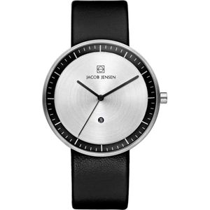 Jacob Jensen 270 horloge heren - zwart - edelstaal