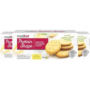 Modifast Koek Vanille Citroen - 3 x 156 gr - Voordeelverpakking
