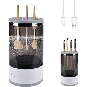 Make Up Borstel Reiniger - Elektrische Makeup Reiniger - Make Up Reiniger - Borstelreiniger - Make Up Brush Cleaner - Make Up Schoonmaker - Schoonmaker Make Up - Makeup Brush Cleaner - Brush Cleaner - Make Up Borstel Schoonmaak
