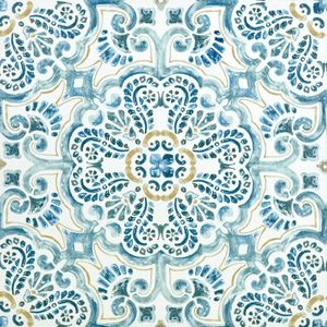 Peel & Stick Vloertegels - Set van 10 Blauw, 30,5 x 30,5 cm