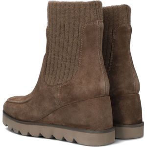 Unisa Leysa Enkellaarsjes - Enkelboots - Dames - Taupe - Maat 40