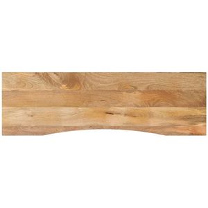 vidaXL Bureaublad - Massief Mangohout - 160x50 cm Houten Bureau Blad - Mangohout Bureaublad - Landelijke Stijl Bureau - Bureautafel - Werkplektafel