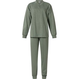 Lunatex dames pyjama 100% tricot Katoen Groen - maat L