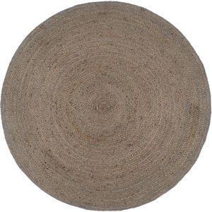 vidaXL-Vloerkleed-handgemaakt-rond-240-cm-jute-grijs