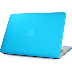 Mobigear - Laptophoes geschikt voor Apple MacBook Pro 15 Inch (2012-2015) Hoes Hardshell Laptopcover MacBook Case | Mobigear Matte - Blauw - Model A1398