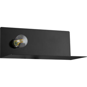 EGLO Ciglie Wandlamp met USB lader - 1 lichts - 35 cm - E27 - zwart