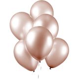 Pearl Rose Goud ballonnen | 10 stuks