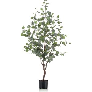 Emerald Kunstboom in pot eucalyptus 120 cm