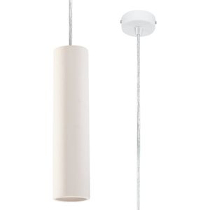 Keramische Hanglamp Nancy - Hanglampen - Woonkamer Lamp - GU10 - Wit