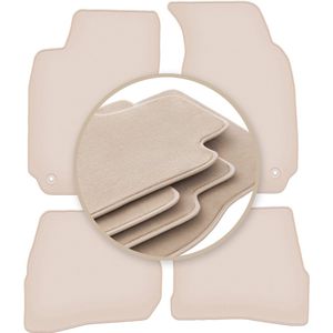 PREMIUM beige matten voor: Volkswagen Passat B5 sedan, stationwagen, variant 1996-2001