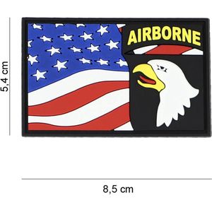 Embleem 3D PVC 101st Airborne vlag