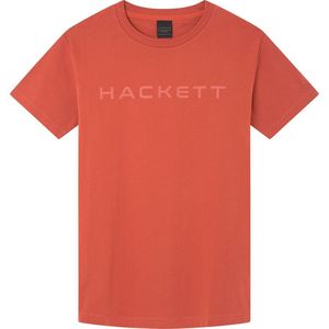 Hackett Hm500713 T-shirt Met Korte Mouwen Oranje XL Man