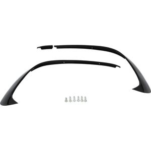Automotive Spoilers Vleugels 3 Stks Glanzend Zwart Voorbumper Spoiler Splitter - A Klasse W176 AMG Lijn A45 2015 2018 Toevoegen .