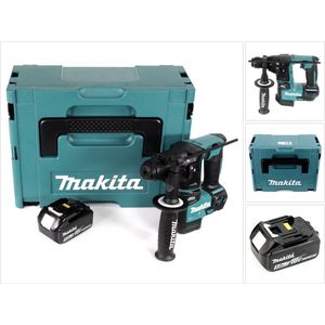 Makita DHR 171 T1J Accuboormachine Brushless SDS Plus + 1x accu 5,0Ah + Makpac - zonder lader