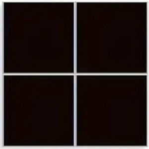 TileTastic tegelstickers - Zwart - 25 STUKS - Geschikt voor huurwoningen - Eenvoudig aanbrengen of verwijderen - Plaktegels keuken en badkamer