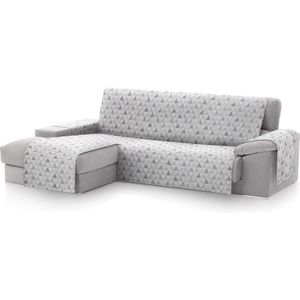 Chaise Longue bankhoes, bescherming voor gewatteerde banken met linkerarm - bankworp L-vorm - maat -240 cm. Kleur C/2 (vooraanzicht)