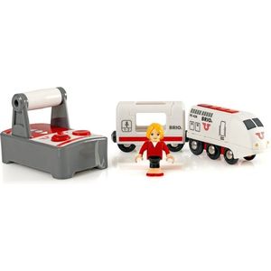 BRIO Witte RC locomotief met afstandsbediening - 33510 - Treinbaanonderdeel